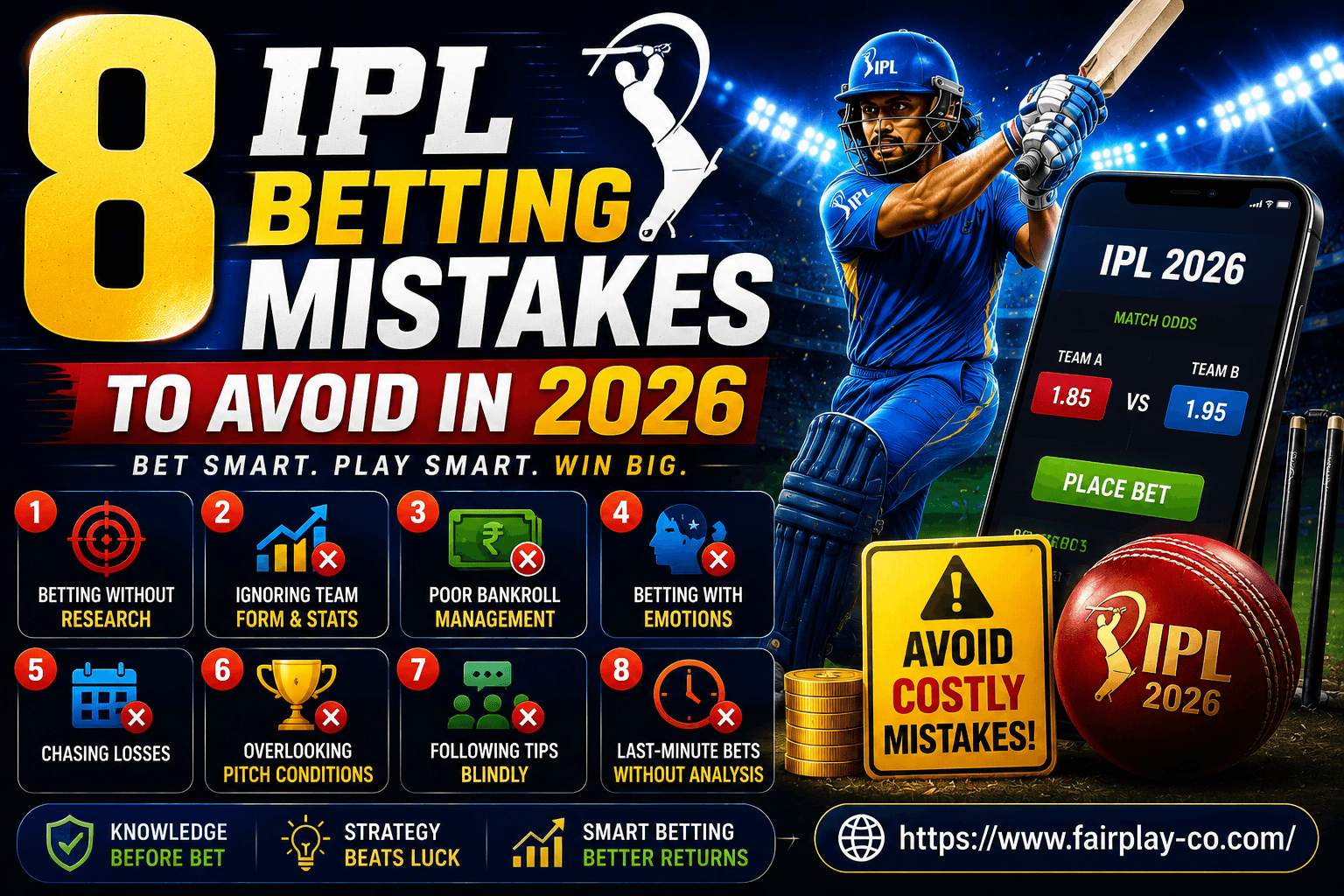 8 IPL Betting Mistakes to Avoid in 2026