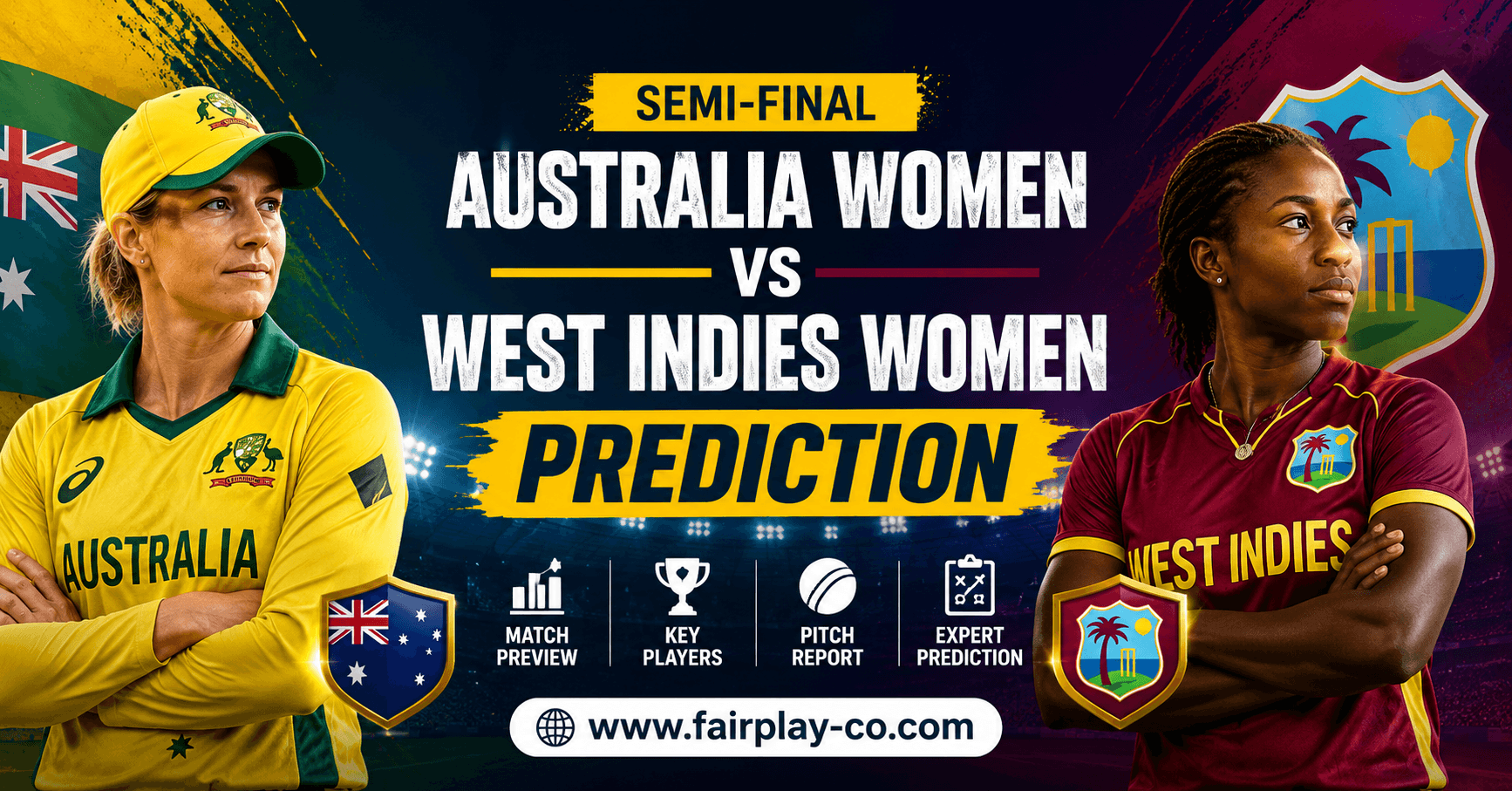 Australia Women vs West Indies Women Semi-Final Prediction