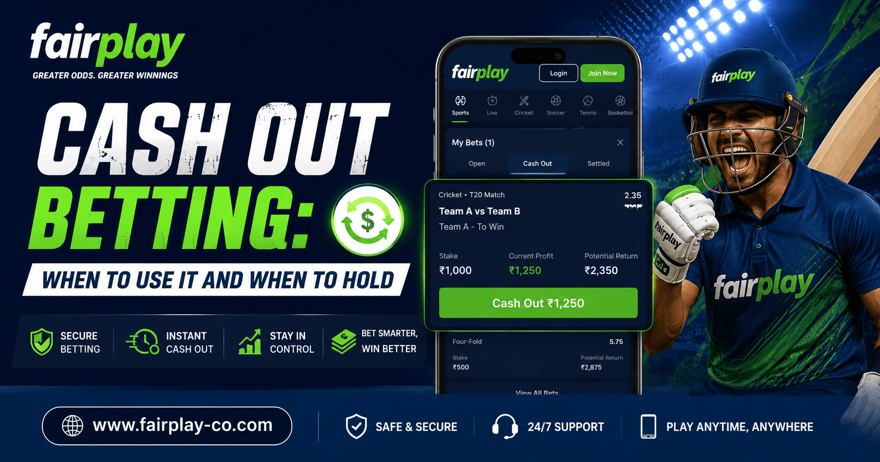 Cash Out Betting: When to Use It and When to Hold