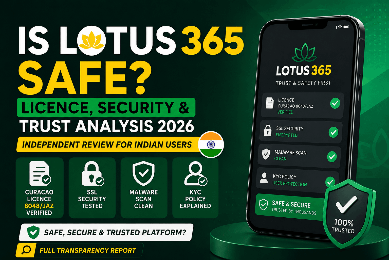 Is Lotus365 Safe? Licence, Security & Trust Analysis 2026