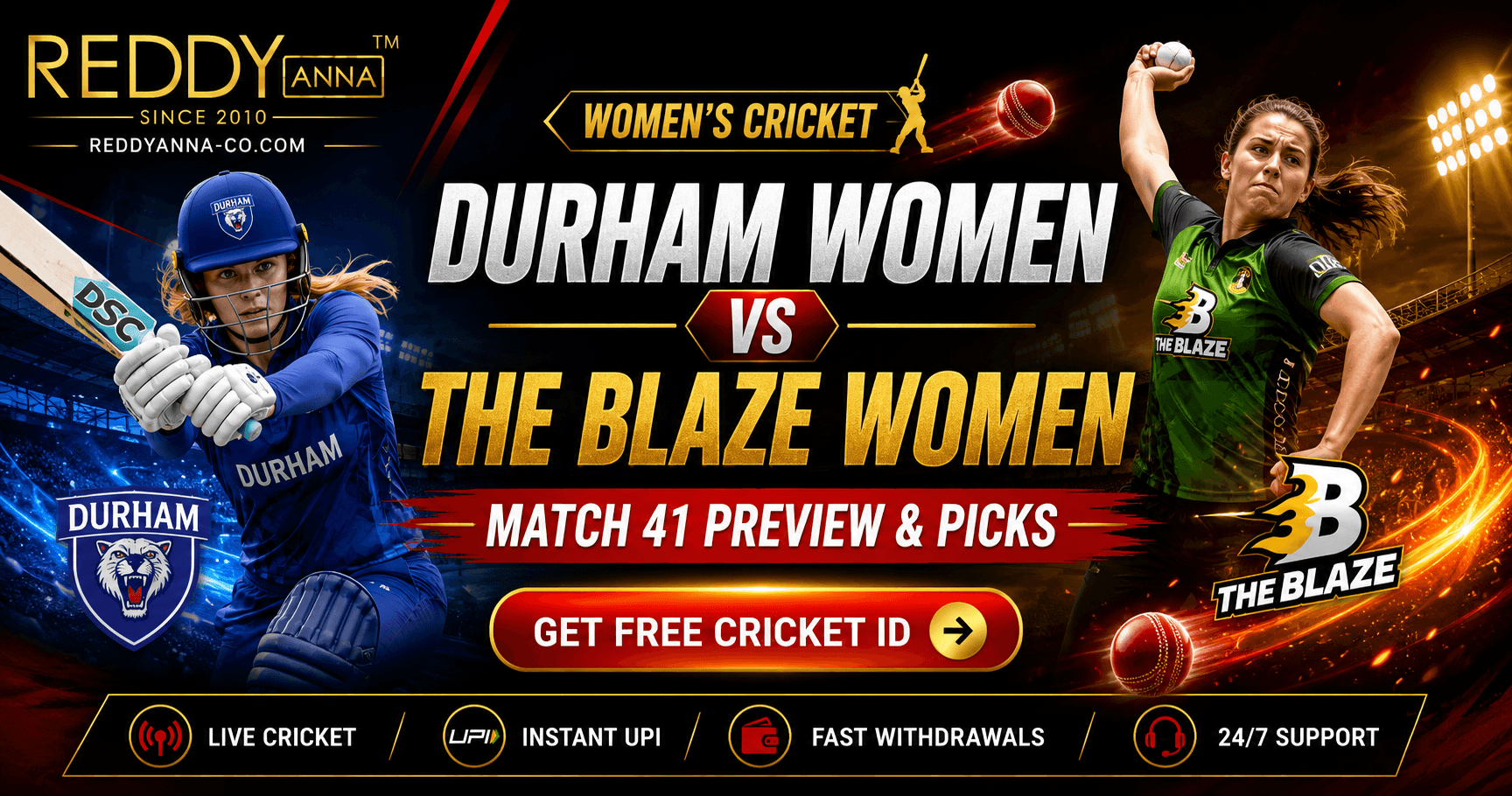 Durham Women vs The Blaze Women Match 41 Preview and Picks