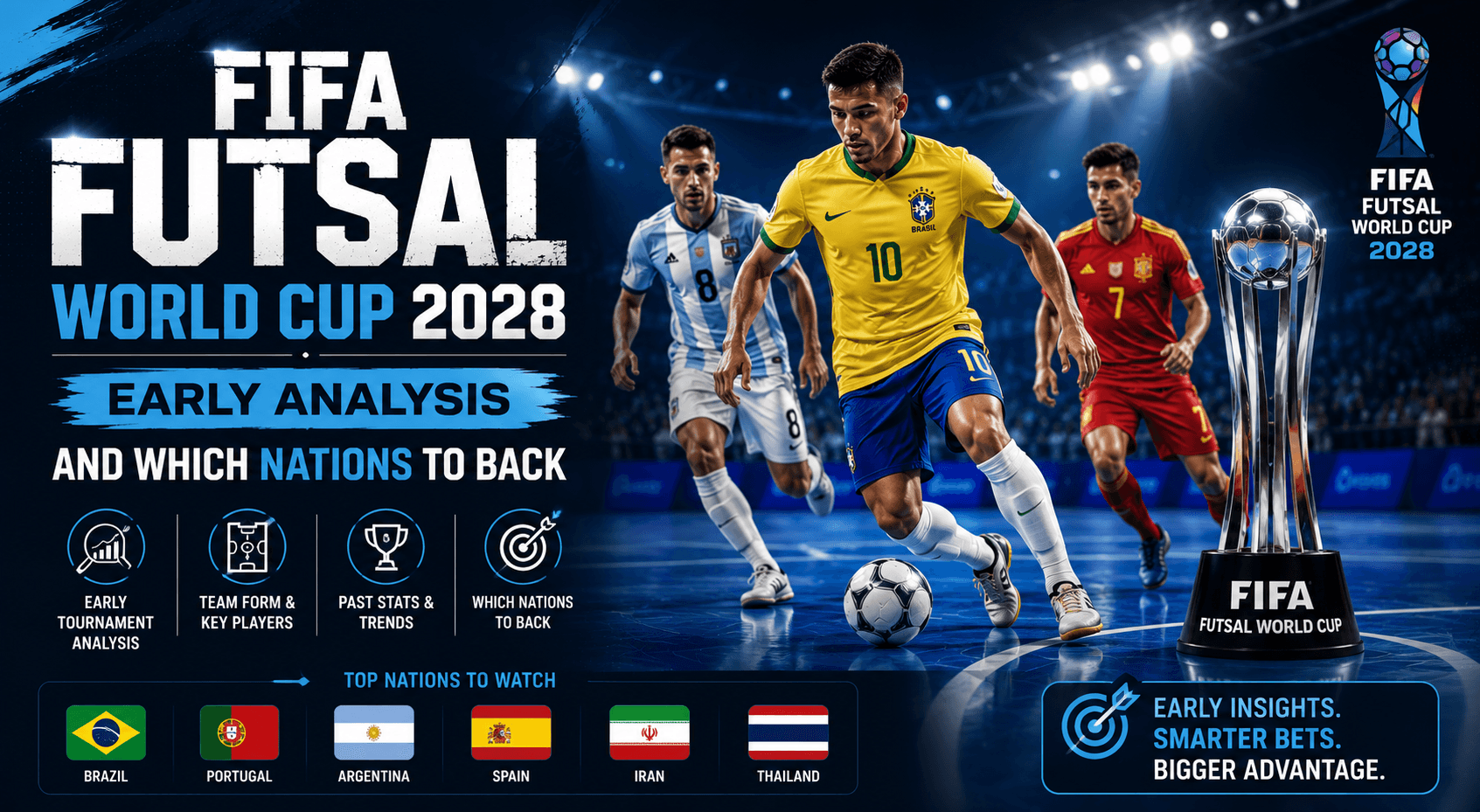 FIFA Futsal World Cup 2028 - Early Analysis and Which Nations to Back