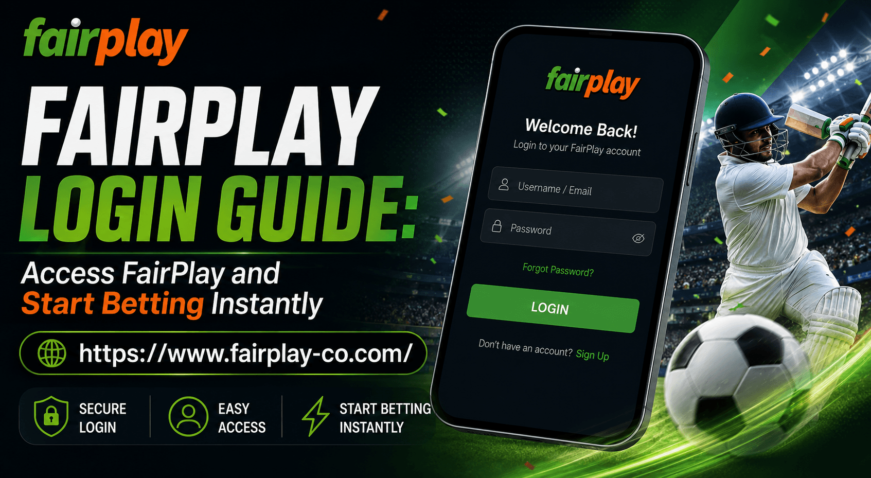 FairPlay Login Guide: Access FairPlay and Start Betting Instantly