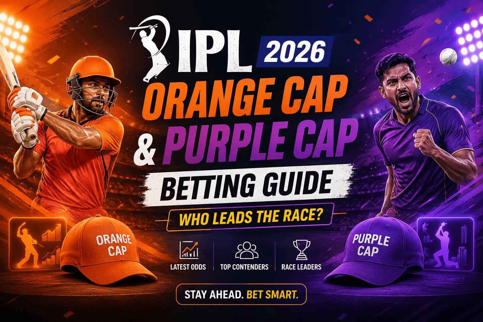 IPL 2026 Orange Cap & Purple Cap Betting Guide: Who Leads the Race?