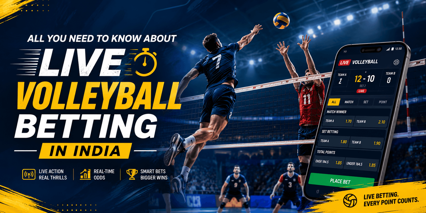 All You Need to Know About Live Volleyball Betting in India