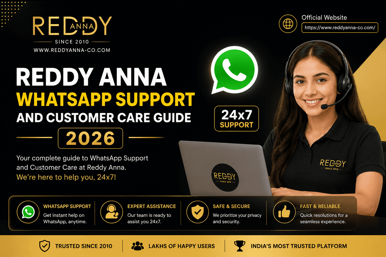 Reddy Anna WhatsApp Number and Customer Care Guide