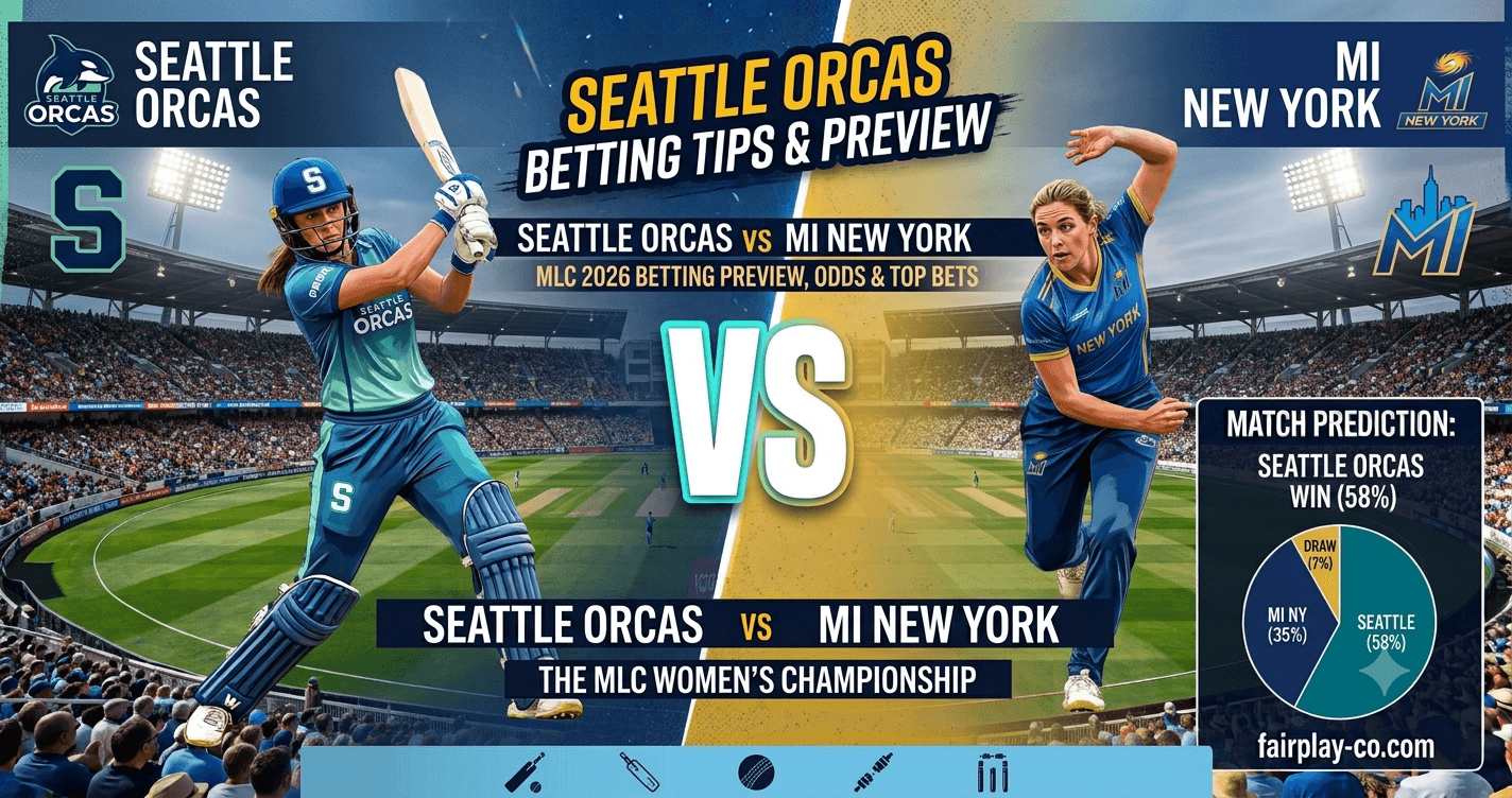Seattle Orcas vs MI New York Prediction – MLC 2026 Betting Preview, Odds & Top Bets
