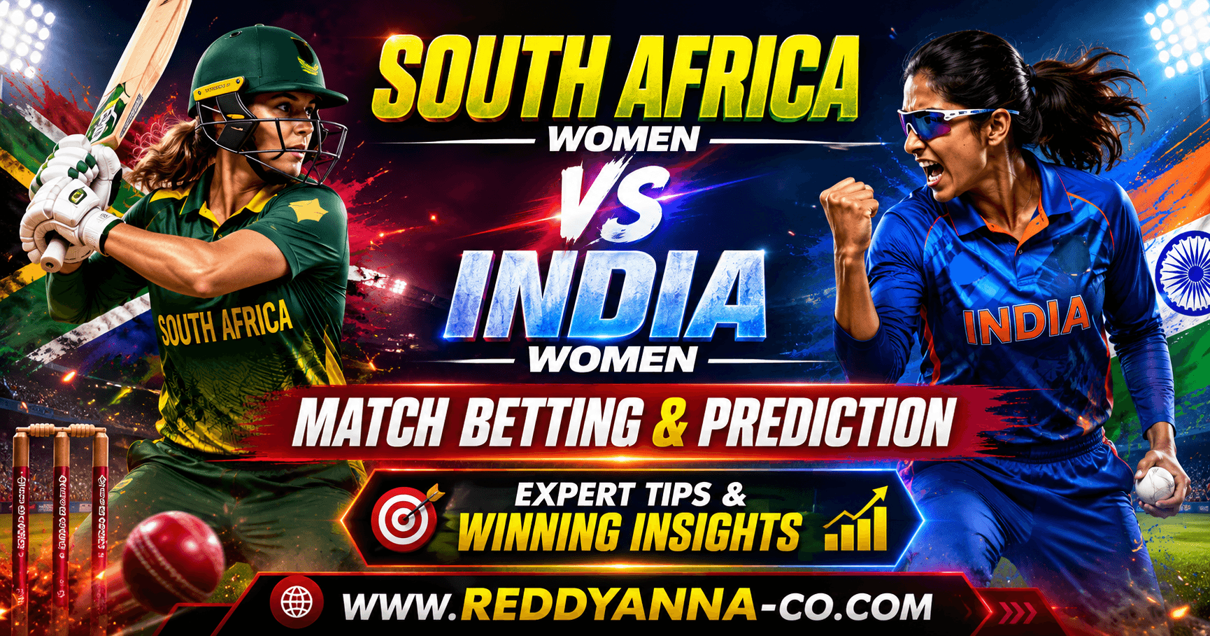 South Africa Women vs India Women Match Betting and Prediction
