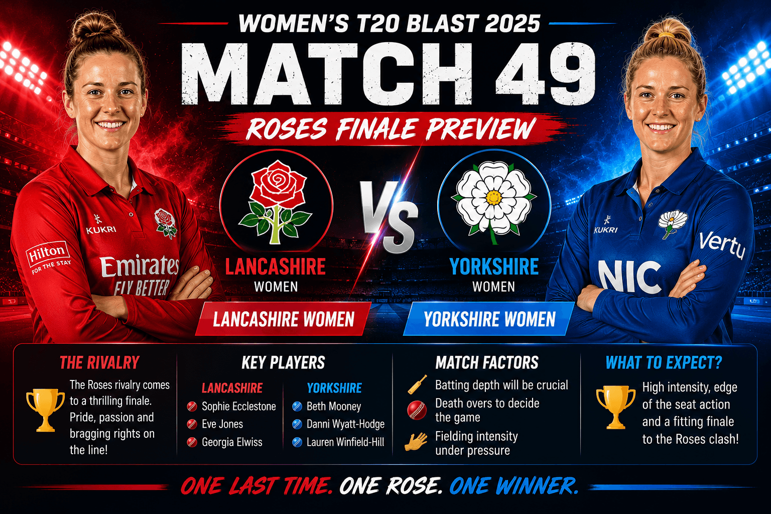 Surrey Women vs Hampshire Women: Match 53 Prediction & Key Battles