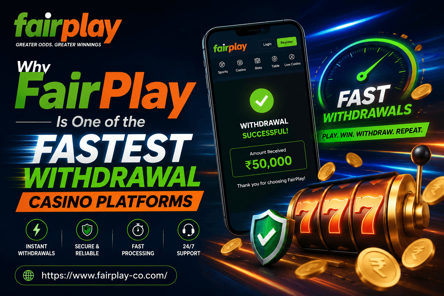 Why FairPlay Is One of the Fastest Withdrawal Casino Platforms